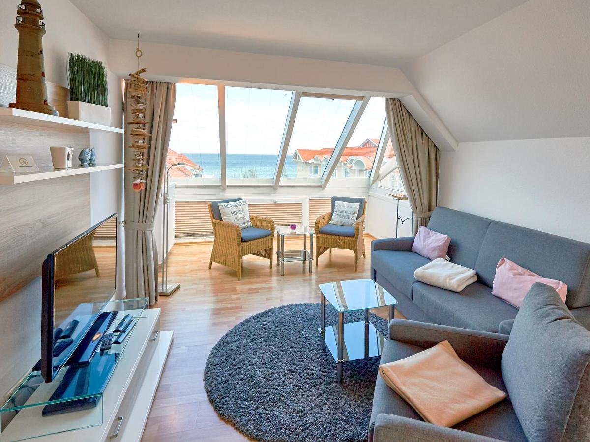 Apartmenthaus Jahreszeiten - Meerblick-Fewo 28 Binz Extérieur photo